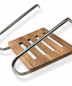 WHITECAP Teak Swim Platform, for Boats with Inboard/ Outboard Motor