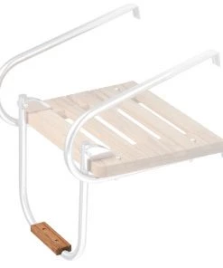 WHITECAP Teak Swim Platform Boarding Ladder Step, X-Small