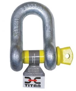 TITAN Galvanized “D” Shackles for Chain -Anchoring sale2022 14724595 LRG