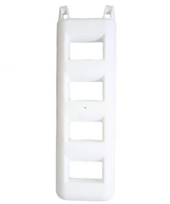 PLASTIMO 4-Step Ladder Fender, White