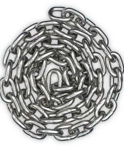 TITAN 316L Stainless Steel Windlass Chain, 8mm Diameter x 50 Meters Length