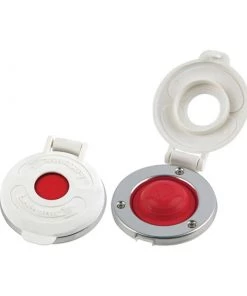 3 5/16" Lofrans Low Amperage Footswitch with White Cover