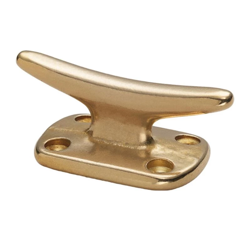 WHITECAP 2" Polished Brass Fender Cleat 1 WHITECAP 2" Polished Brass Fender Cleat