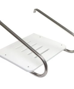 WHITECAP Poly Swim Platform with Mounting Hardware for Boats with Inboard/Outboard Motor
