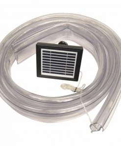 TAYLOR MADE ClearVue "P" Shape Standard Dock Edging with Integrated Solar LED Rope