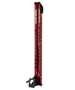 MINN KOTA 10' Raptor Shallow Water Anchor with Active Anchoring, Red