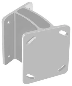MINN KOTA Raptor Direct Mount Angle Bracket, White