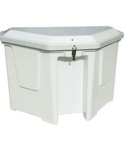 TAYLOR MADE Space Saver Triangle Dock Box with Electrical Insert