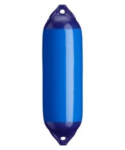 POLYFORM F-02 Series Fender for Boats 20'-30', 7.5" x 26", Blue