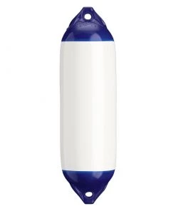 POLYFORM F-02 Series Fender for Boats 20'-30', 7.5" x 26", White
