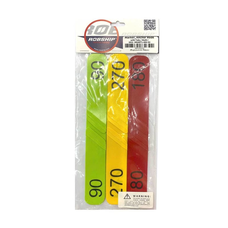 ROBSHIP Anchor Rode Markers with Tabs 2 ROBSHIP Anchor Rode Markers with Tabs - Image 2