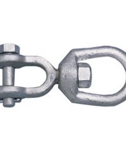 WEST MARINE Galvanized-Steel Jaw & Eye Swivels
