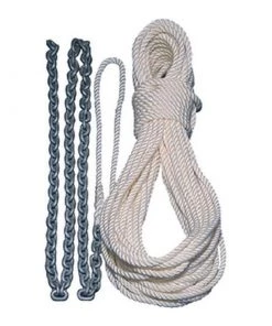 LEWMAR 15' X 1/4" Premium Three-Strand Anchor Rode
