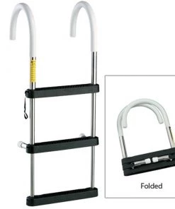 GARELICK Telescoping Stainless-Steel Hook Ladders