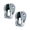PERKO Chrome Snap Fender Hanger, 2-Pack