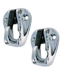 PERKO Chrome Snap Fender Hanger, 2-Pack