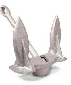 GREENFIELD PRODUCTS 20 lb. Navy Painted Anchor