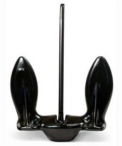 GREENFIELD PRODUCTS 28 lb. Black Navy Anchor